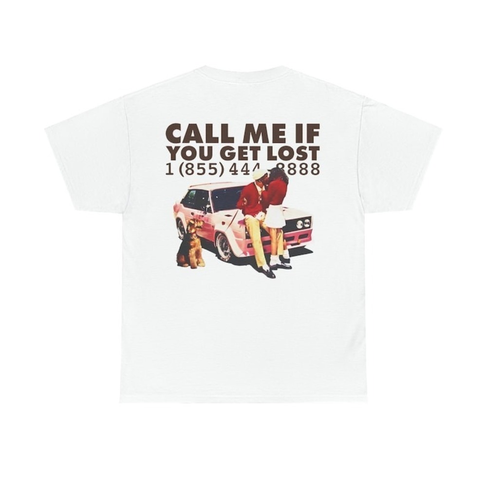 Tyler The Creator Nostalgia Graphic Back T-Shirt - Retro - Y2k - 90s